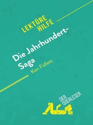 cover image of Die Jahrhundert-Saga von Ken Follett (Lektürehilfe)